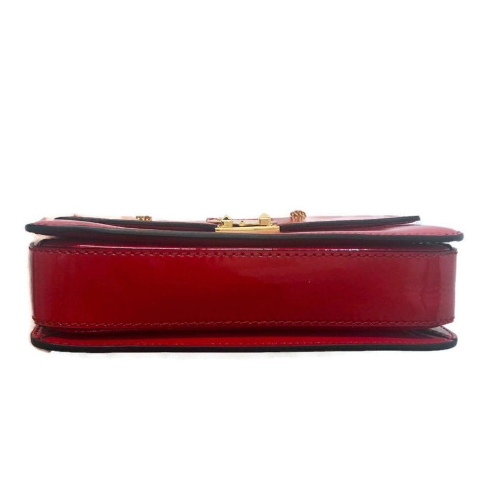 Valentino Red Rockstud L'Amour Shoulder Bag - Picture 6 of 6